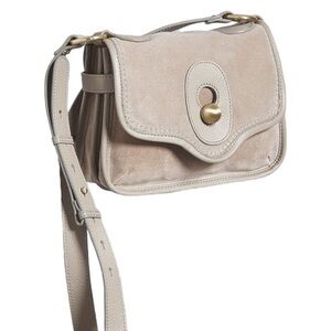 Nanette Lepore Suede Crossbody Purse